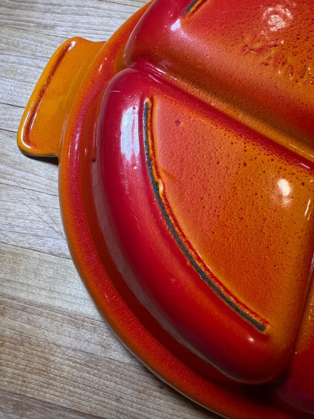Descoware 3 divided baking dish